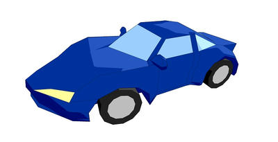 ３ｄｃｇの車をアニメ調表示にしてみた 六角日記