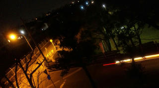 SH03Aで夜景。