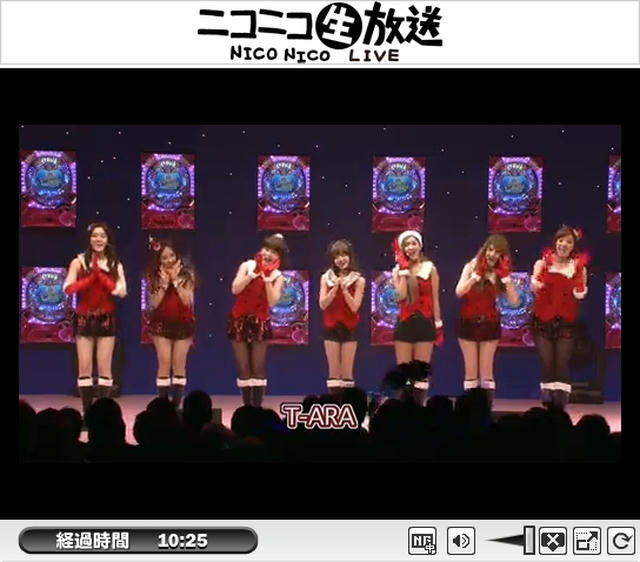 T-ARA 再びニコ生に登場！Vol.1