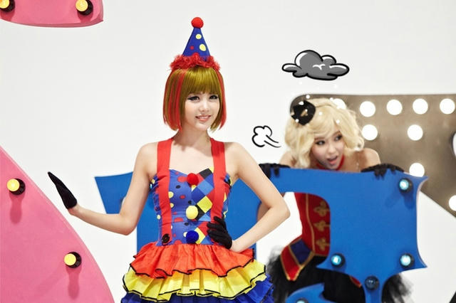 T-ARA ヒョミン キュリといっしょXD