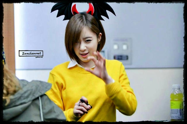 T-ARA ウンジョン Black Eunjung & White Eunjung XD