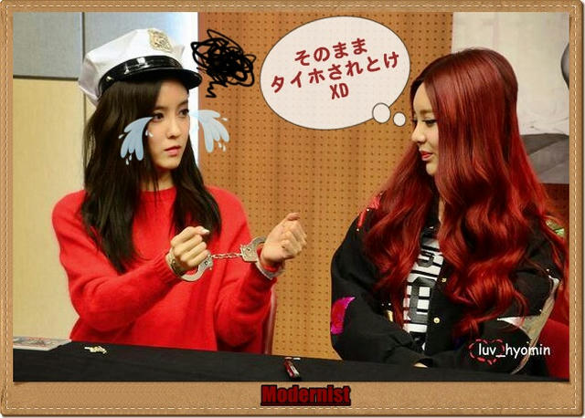 T-ARA : キュリ＆ヒョミン Today's Image いつだってクオリティXD