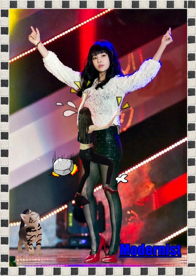 T-ARA ボラム&ヒョミン Crazy Climber Hyomin XD