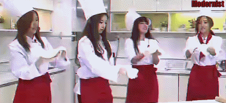 T-ARA ジヨン ジヨン、ピザを作るXD