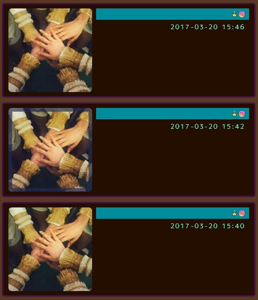T-ARA : 円陣の手の謎 :o