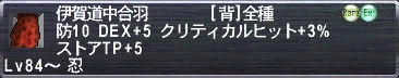 伊賀道中合羽