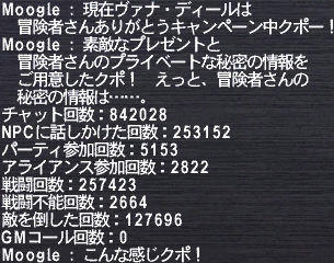 冒険者さんありがとうキャンペーン2011