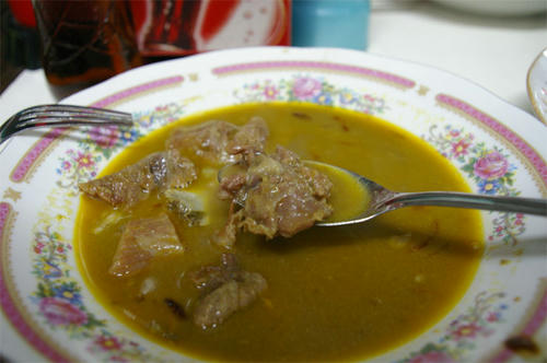 sopa kambing