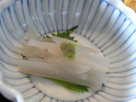 イカの刺身