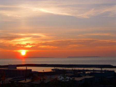 露天風呂からの景色・夏