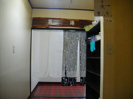 脱衣場入り口
