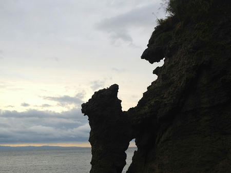 親子熊岩