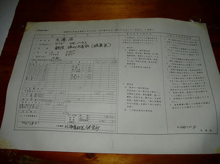 分析書は空欄