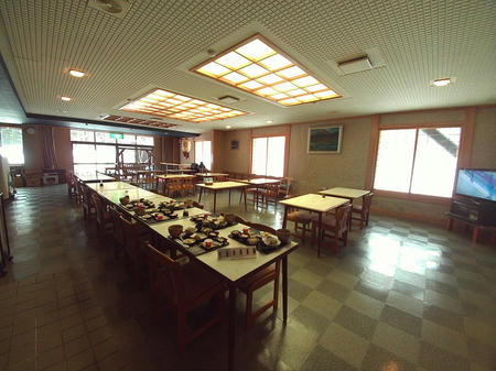 朝食会場
