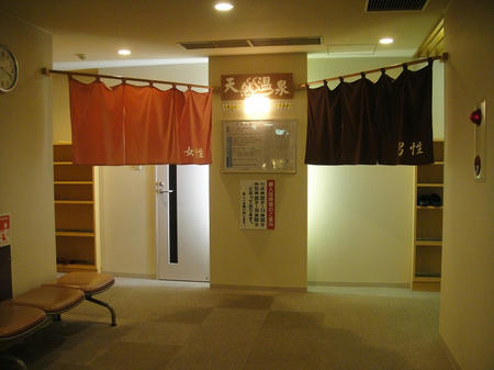 脱衣場入口