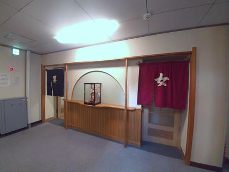 脱衣場入口
