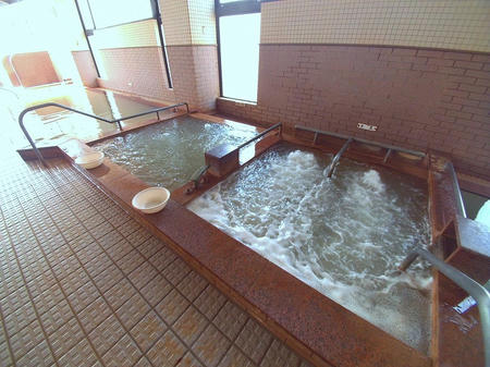 高温湯と寝湯