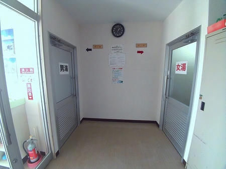 脱衣場入口