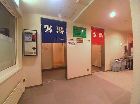 脱衣場入口