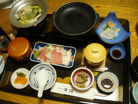 夕食