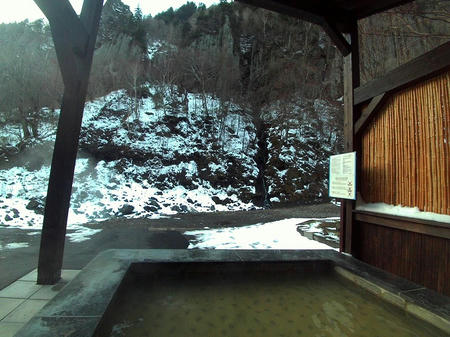 柱状節理の岩