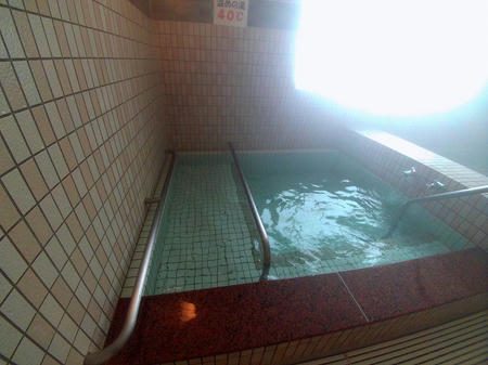 温めの湯