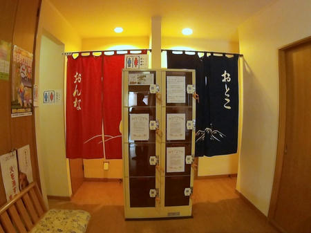 脱衣場入口