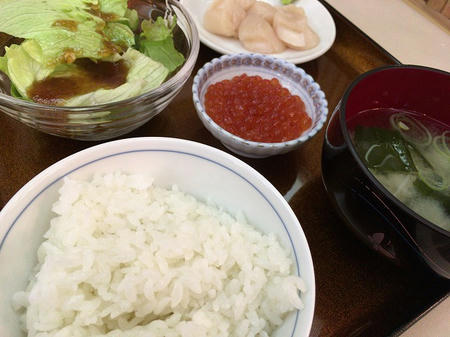満足の朝食