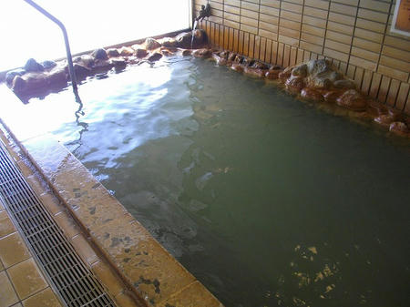 温泉浴槽