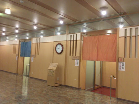 脱衣場入口