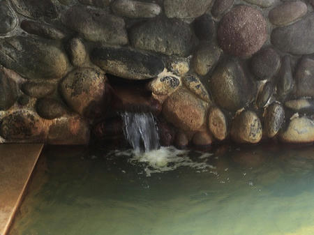 内湯の湯口
