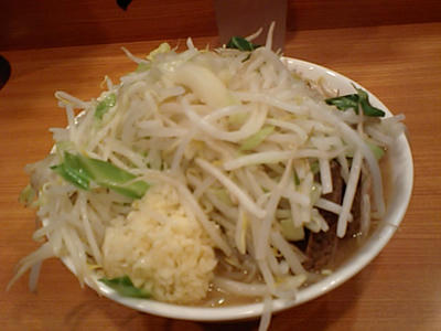 野猿二郎野菜ニンニク