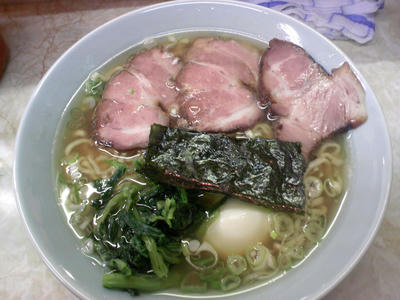 塩ラーメン@支那そば屋龍(RON)