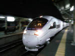 特急ソニック　折尾駅にて
