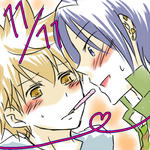 嬉し恥ずかしポッキーゲーム