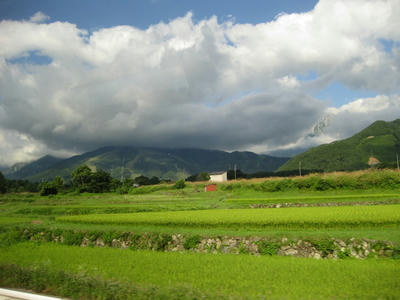 まさに田舎
