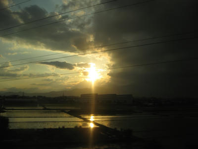 半分の空