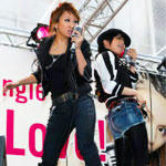 「倖田來未×ｍｉｓｏｎｏ」初の街頭ゲリラライブ