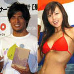 坂口憲二＆ＪＪモデルと“お泊りデート”