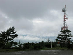 キャンプ場から