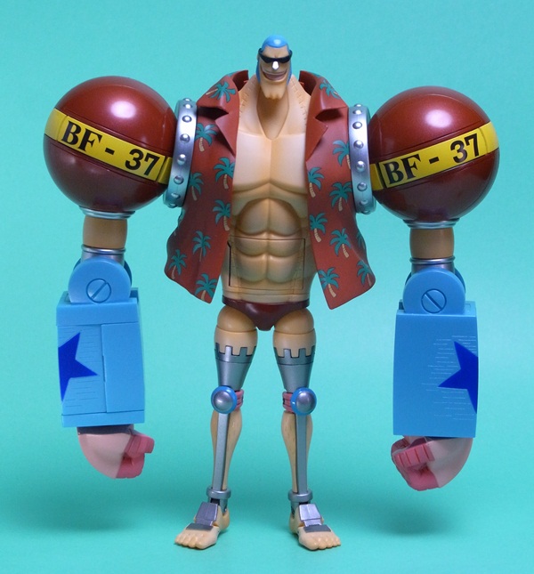 フィギュア Battle Franky 37 Ver 2 超合金フランキー Logpiece ワンピースブログ シャボンディ諸島より配信中