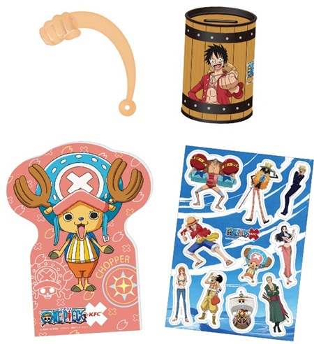 ケンタッキーフライドチキン One Piece サマーグッズ 付スマイルセッﾄ発売 Logpiece ワンピースブログ シャボンディ諸島より配信中