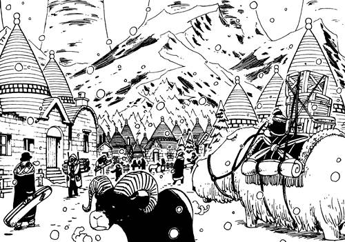 原作ネタ 漫画紀行 One Pieceな風景 街並み編 Logpiece ワンピースブログ シャボンディ諸島より配信中