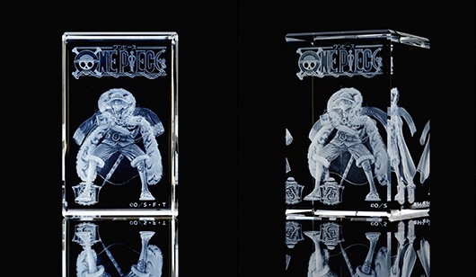 3Dクリスタルガラス「CUBIC THEATER」シリーズ登場｜LOGPIECE