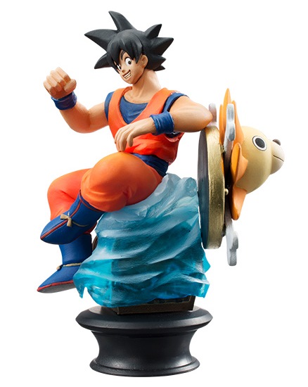 アニメ3作品 ドラゴンボール改 ワンピース トリコ コラボフィギュア発売 Logpiece ワンピースブログ シャボンディ諸島より配信中