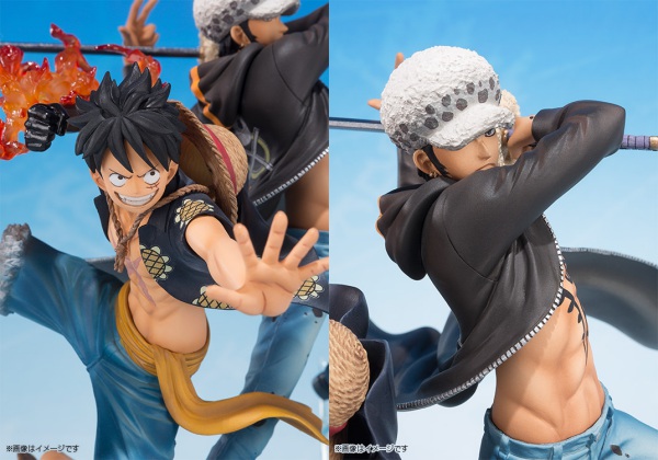 フィギュアーツZERO ルフィ＆ ロー 5周年版最終弾 発売