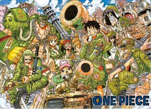 ONE PIECE 復製原画 JF2015 ワンピース ミリタリースタイル