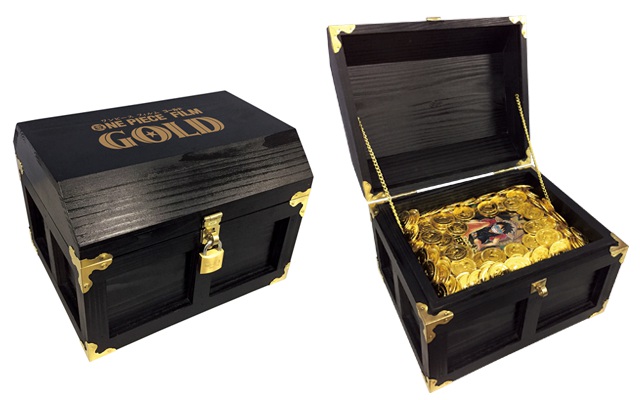 One Piece Film Gold Blu Ray Golden Limited Edition 宝箱付き豪華限定版 発売 Gold Logpiece ワンピースブログ シャボンディ諸島より配信中