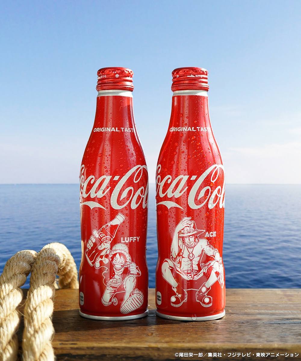 Usj コカ コーラ ワンピースボトル 18 ルフィ ビビ Logpiece ワンピースブログ シャボンディ諸島より配信中