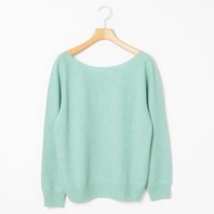 ファインウーレン クルーネックニット